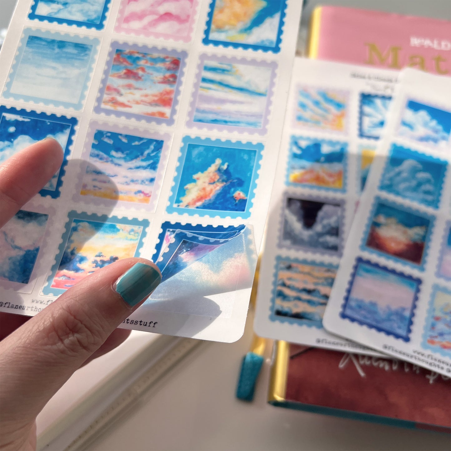 Skies and Clouds Stamps 01 to 03