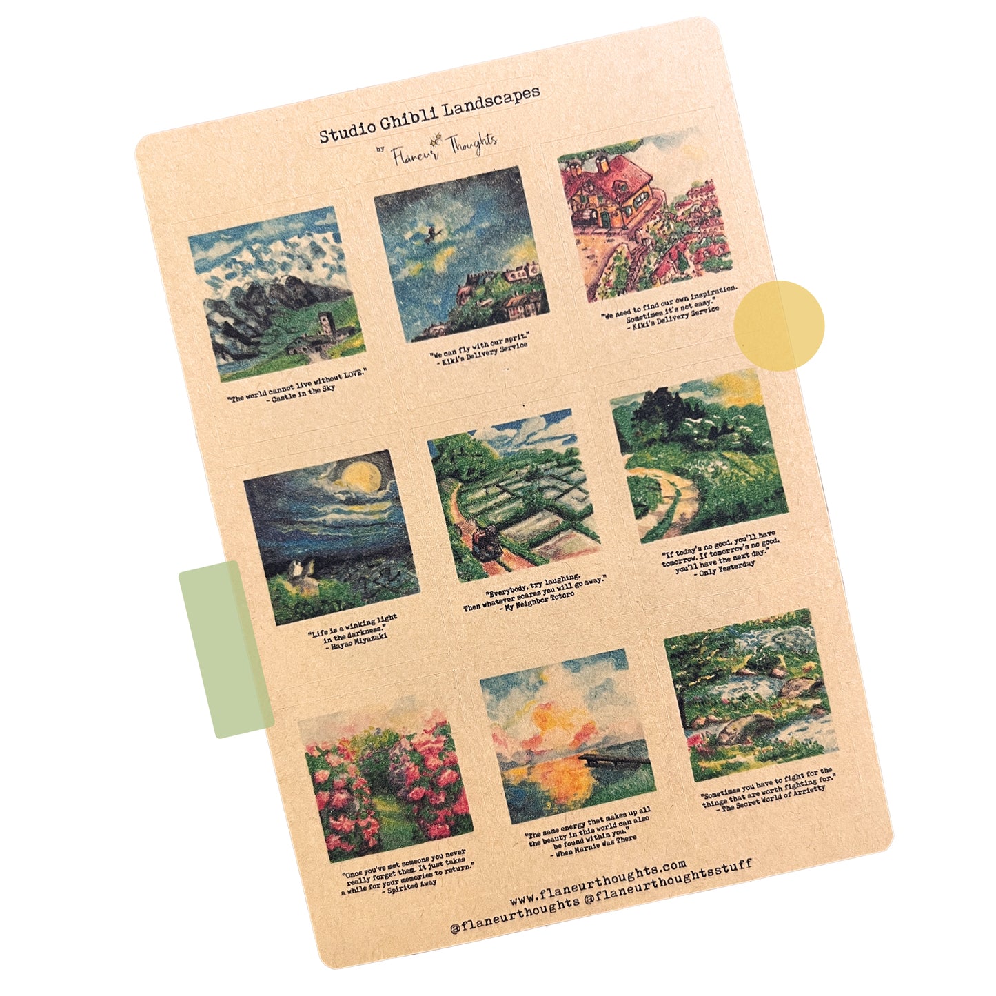 Studio Ghibli Landscapes
